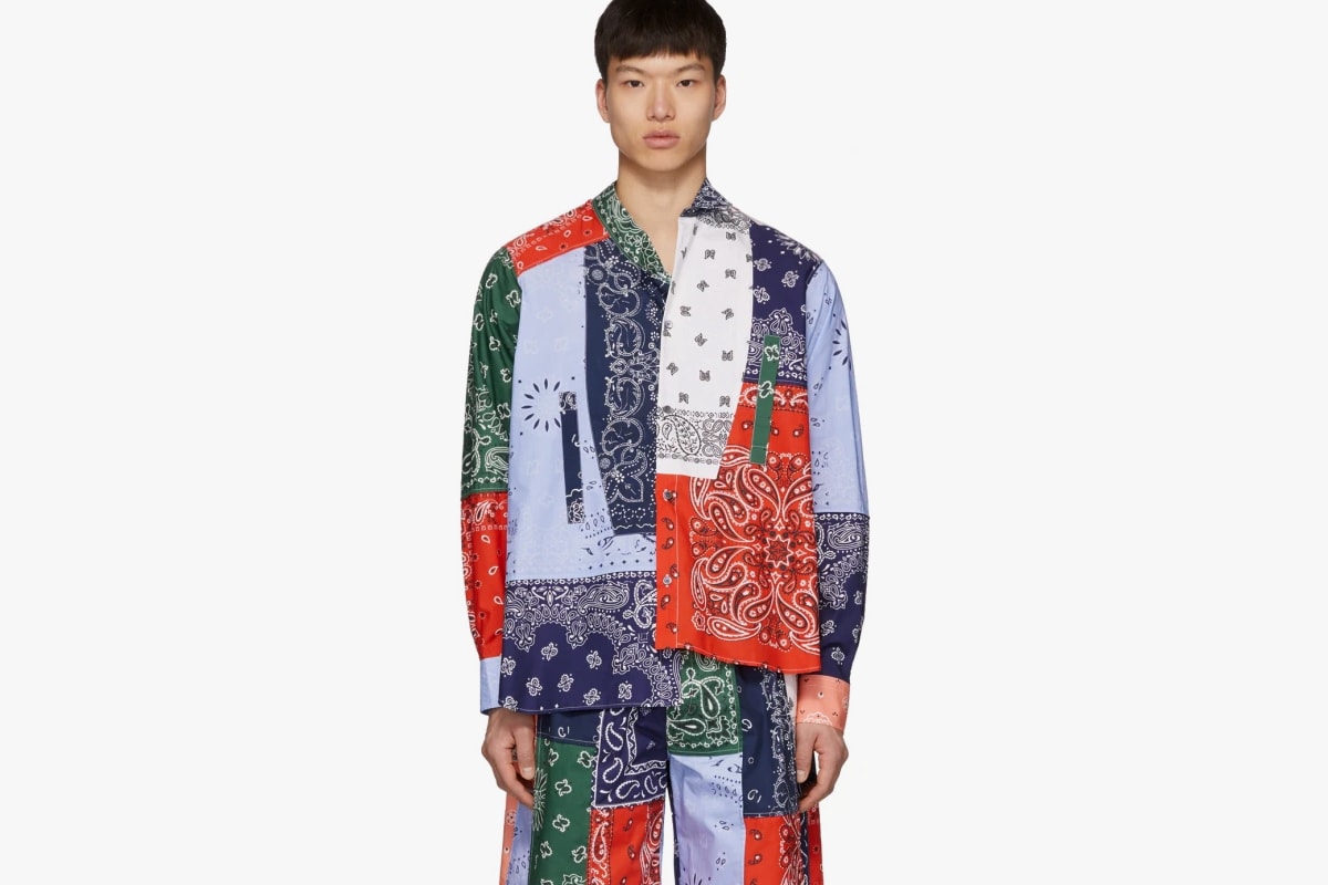 Best Bandana Items for Spring 2019 Jacket Shirt Pants Shorts Accessories Children Of The Discordance Valentino Sophnet. sacai Saint Laurent Rhude Loewe HTC LOS ANGELES Ann Demeulemeester