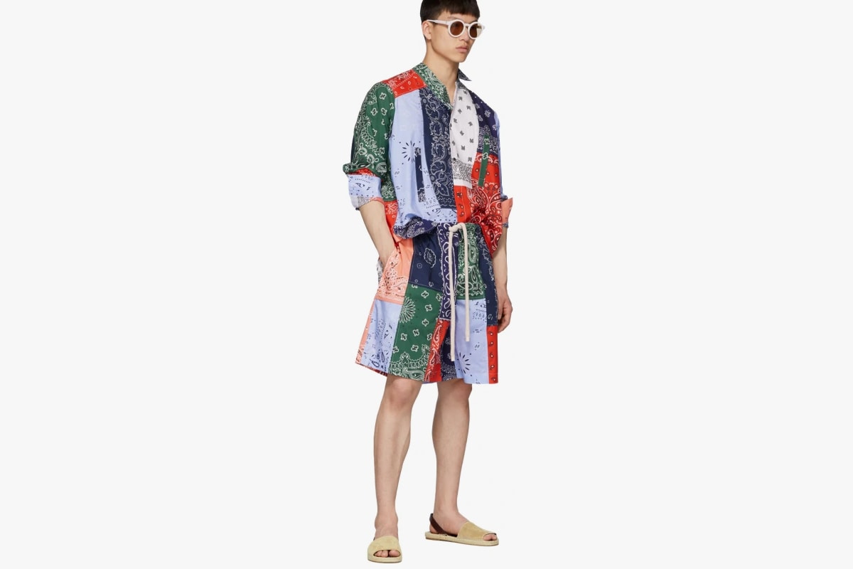 Best Bandana Items for Spring 2019 Jacket Shirt Pants Shorts Accessories Children Of The Discordance Valentino Sophnet. sacai Saint Laurent Rhude Loewe HTC LOS ANGELES Ann Demeulemeester