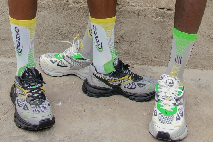 Caliroots Adds '90s Neon Highlights to Axel Arigato's Technical Marathon Runner