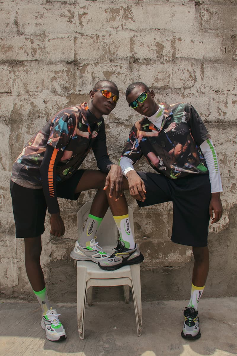 Caliroots Axel Arigato Marathon Runner Collaborative Pairs Special Release Colorway Limited Edition Stockholm Online Exclusive Swedish Contemporary Chunky 90s Sneakers Drop Socks Shirt