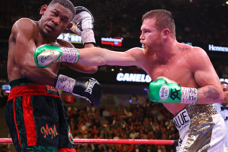 Canelo Alvarez Beats Daniel Jacobs Unanimous Decision Boxing Las Vegas Middleweight Unification