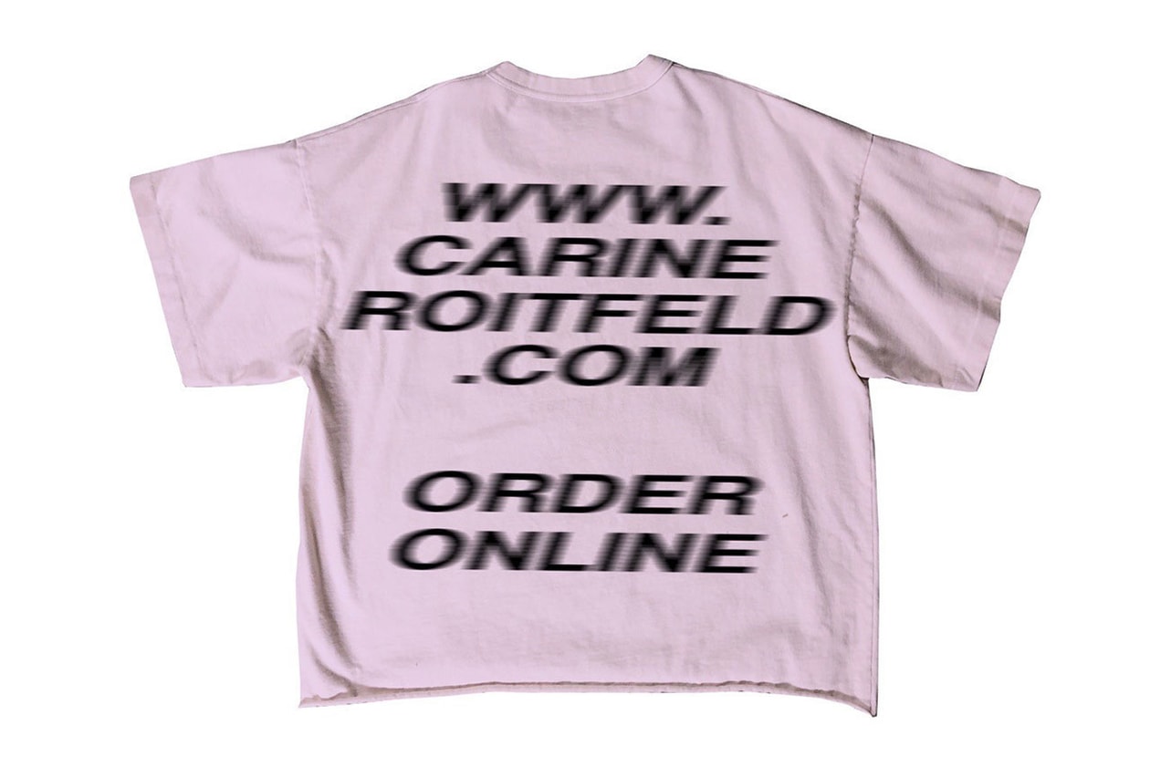 Carine Roitfeld x YEEZY T-Shirt Signing Pop-Up perfume launch new york soho city may 5 2019 signed lime purple colorway free kanye west