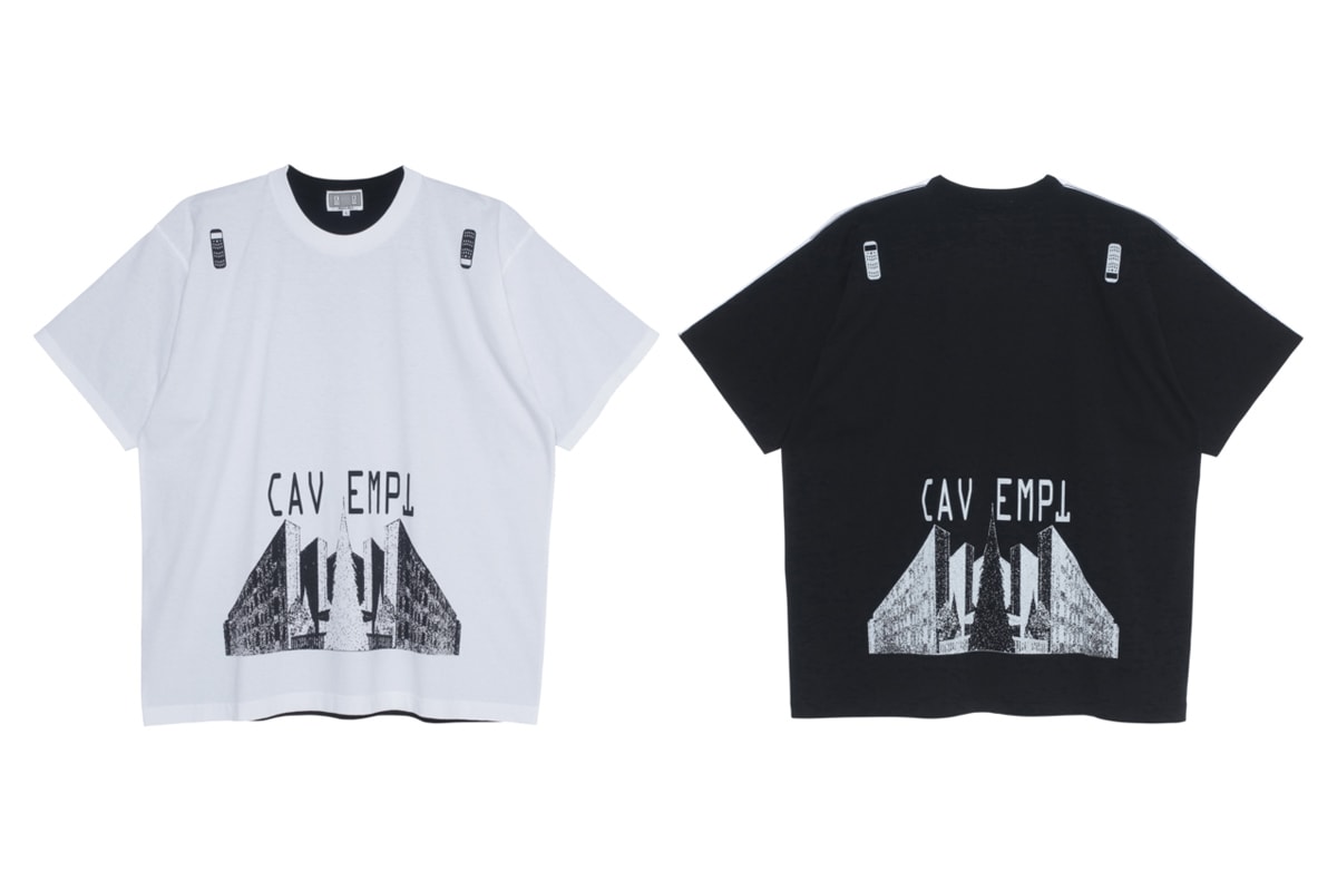 Cav Empt SS19 Collection 15th Drop sk8thing toby feltwell japan streetwear CARD SHORT SLEEVE SHIRT OVERDYE BOLD CAV EMPT T BLEACHED SWEAT SHORTS GRID BLACK DENIM CHINO SHORTS CurvEd T TWO POINT PERSPECTIVE BIG T WHITE LINE LONG SLEEVE T