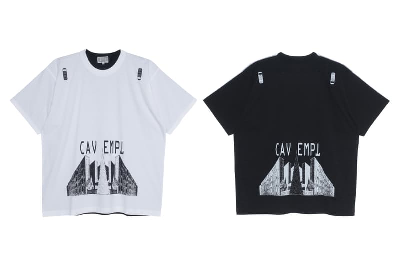 Cav Empt SS19 Collection 15th Drop sk8thing toby feltwell japan streetwear CARD SHORT SLEEVE SHIRT OVERDYE BOLD CAV EMPT T BLEACHED SWEAT SHORTS GRID BLACK DENIM CHINO SHORTS CurvEd T TWO POINT PERSPECTIVE BIG T WHITE LINE LONG SLEEVE T