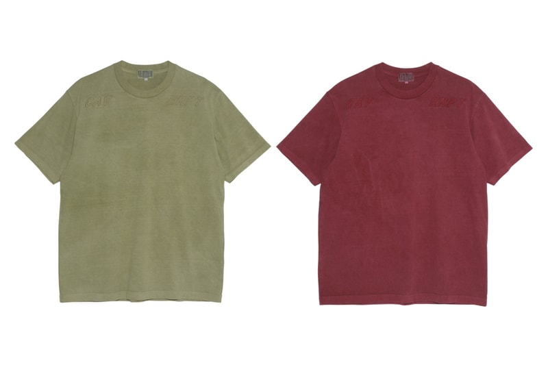 Cav Empt SS19 Collection 15th Drop sk8thing toby feltwell japan streetwear CARD SHORT SLEEVE SHIRT OVERDYE BOLD CAV EMPT T BLEACHED SWEAT SHORTS GRID BLACK DENIM CHINO SHORTS CurvEd T TWO POINT PERSPECTIVE BIG T WHITE LINE LONG SLEEVE T