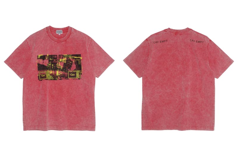 Cav Empt SS19 Collection 16th Drop spring/summer sk8thing toby feltwell graphics japan cut & sew streetwear TAKING HOLD LONG SLEEVE T ziggurat STRIPE SHORT SLEEVE SHIRT STRIPE SHORTS GRASP T VAC TPME LOW CAP BLEACHED Cav E T