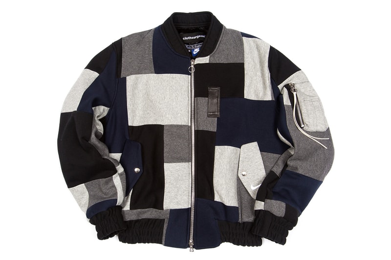 clothsurgeon RECONSRUCTED PROJECT Browns Exclusive Capsule Collection Farfetch Stadium Goods Supreme Nike Tailored double pleat trousers sports blazer overcoat utility vest type II jacket MA-1 bomber Nike Fundamental Fleece Sweatpants Virgin Mary Blanket Wool Overcoat Supreme x The North Face Denali Fleece Blanket Storm Break Snakeskin tent