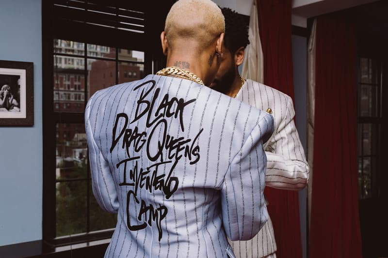 pyer moss kerby jean raymond colin kaepernick nessa lala anthony diana ross mahogany zoot suits met gala 2019 camp anna wintour susan sontag