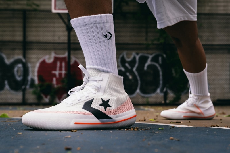 Converse All Star Pro BB Black & White On-Feet court look details closer look release date buy basketball