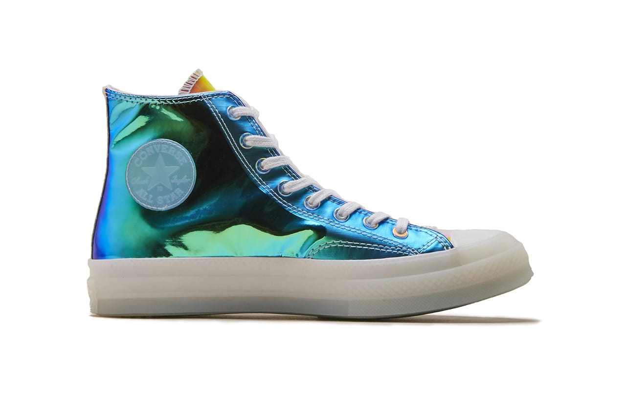 Converse Chuck Taylor in Iridescent and 