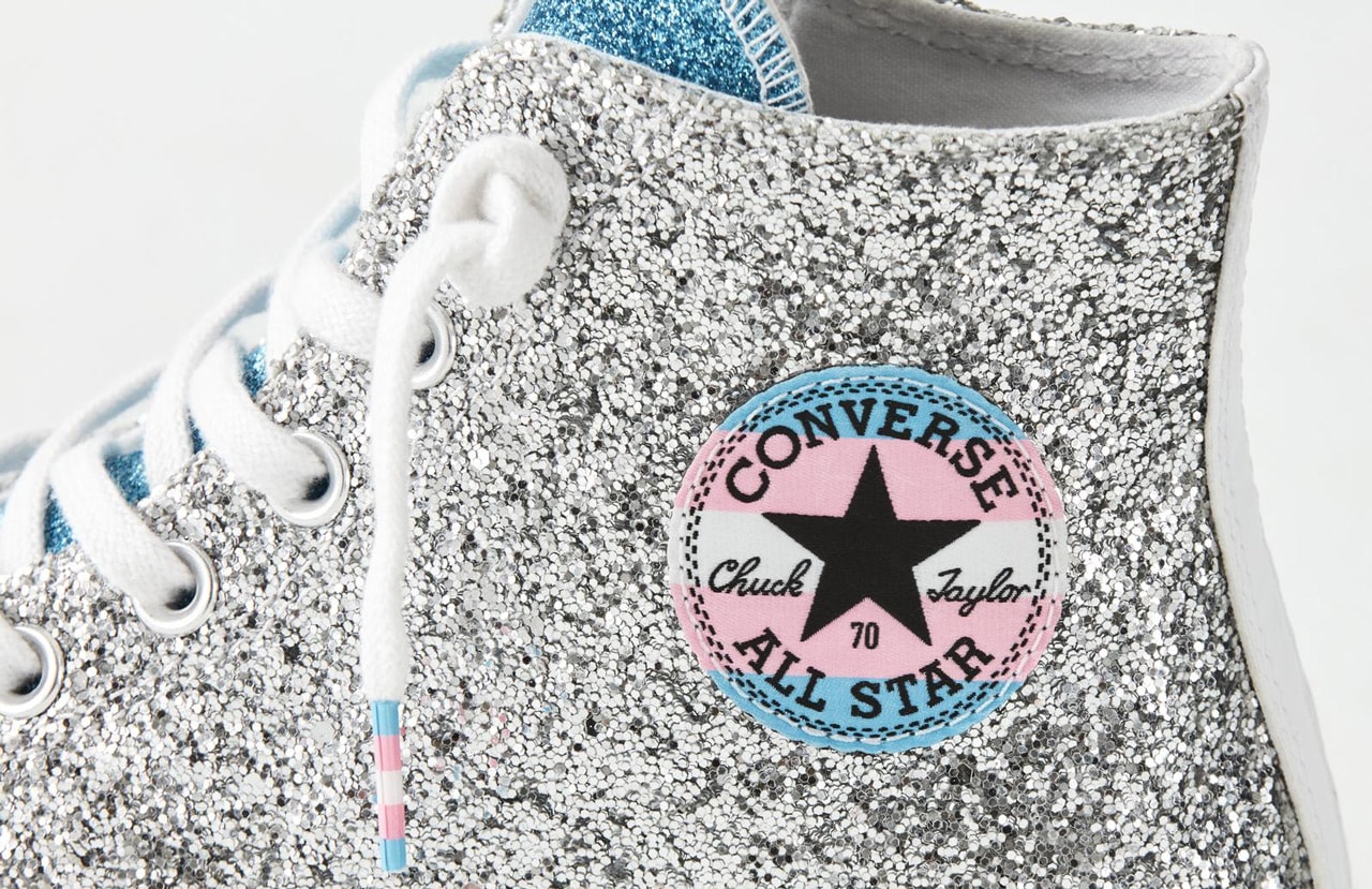 converse 2019 pride collection chunk taylor chuck 70 glitter sneakers 