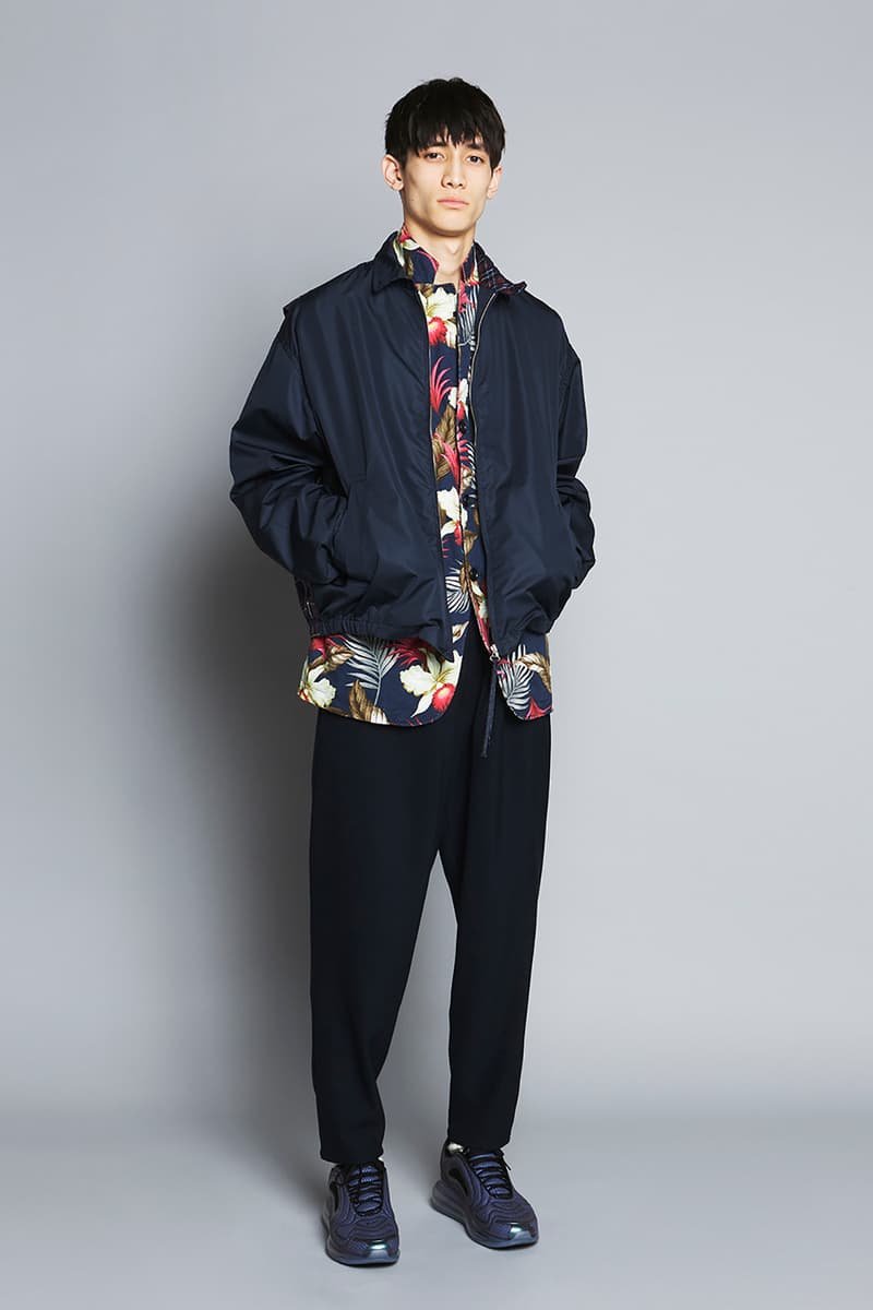 COVERCHORD Spring 2019 Styles Lookbook Nike ACG Nonnative Engineered Garments AURALEE, Digawel, Engineered Garments, Gimme Five, Graphpaper, Nike ACG, nonnative, Paraboot, Reebok Classic, Stone Island, and YSTRDY’S TMRRW