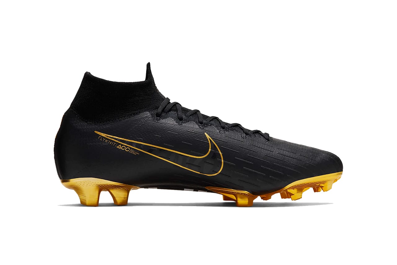 cr7 shoes gold