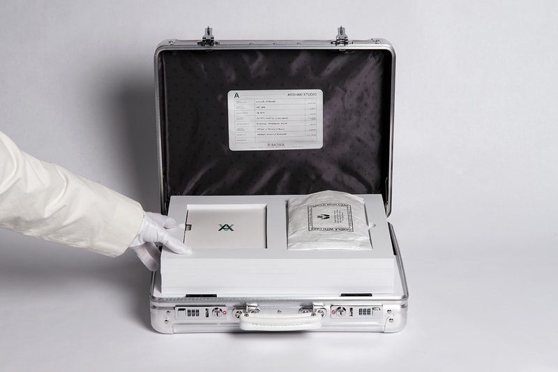 Daniel Arsham Studio Rimowa Collaboration Frieze NY Art Fair Vintage Suitcase Limited Edition "Eroded" Sculpture "Future Relic" Series Sotheby’s Auction House 2200 USD RRP