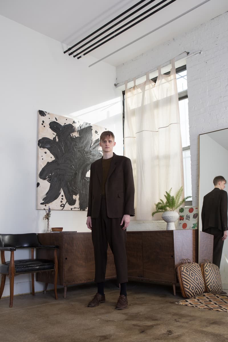 Dashiel Brahmann Fall/Winter 2019 Lookbook collection fw19 brooklyn new york ethical designer