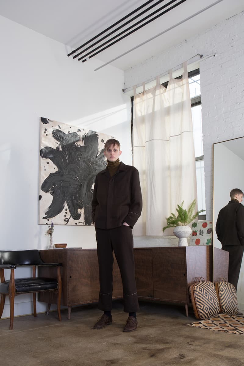 Dashiel Brahmann Fall/Winter 2019 Lookbook collection fw19 brooklyn new york ethical designer