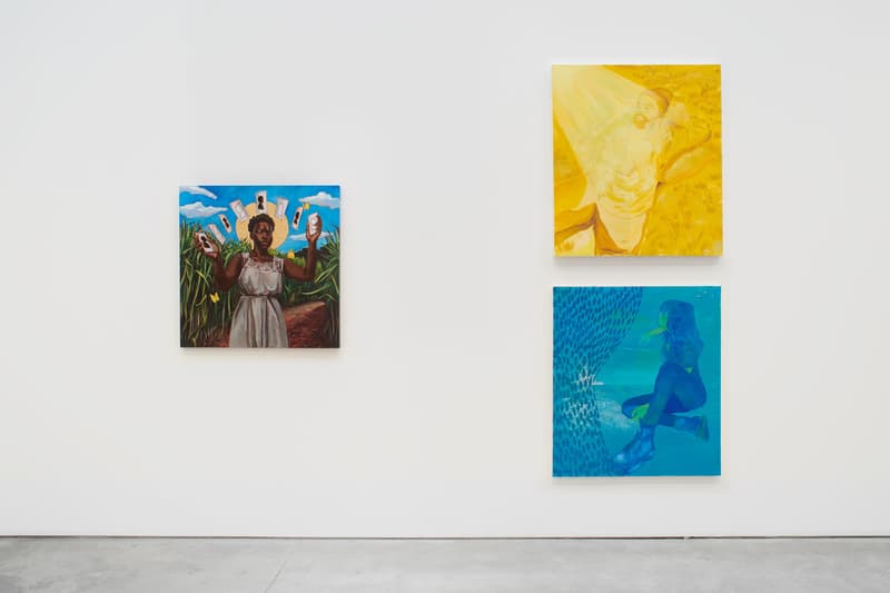 conjuring wholeness in the wake of rupture de buck gallery paintings sculpture installations artworks new york city
