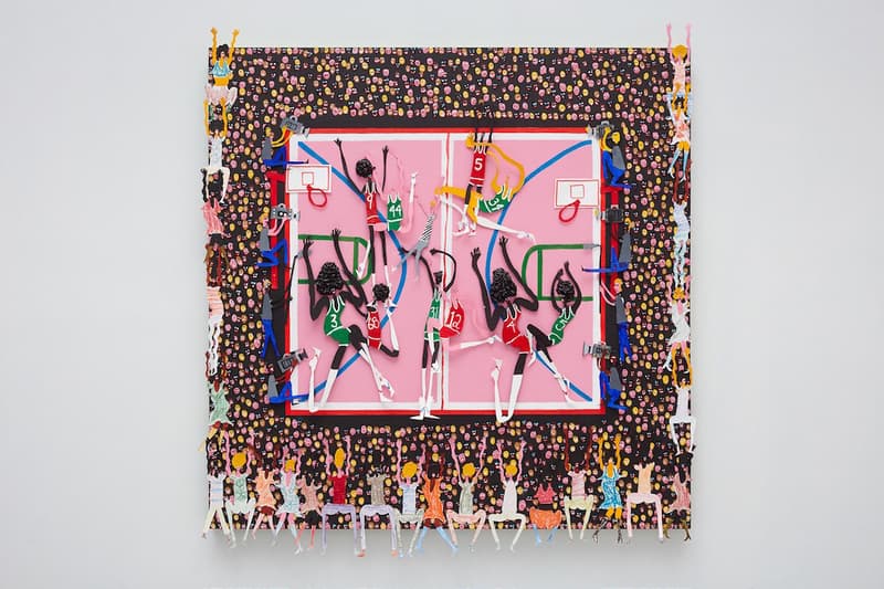 devin troy strother flagrant foul over the influence hong kong artworks paintings shows presentations