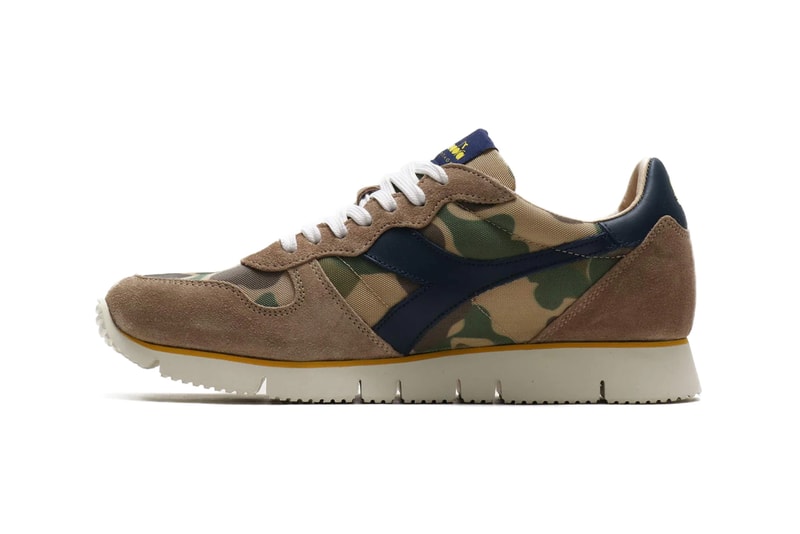 diadora camaro camo camouflage colorway spring 2019 mcnairy silver mink sneaker release 