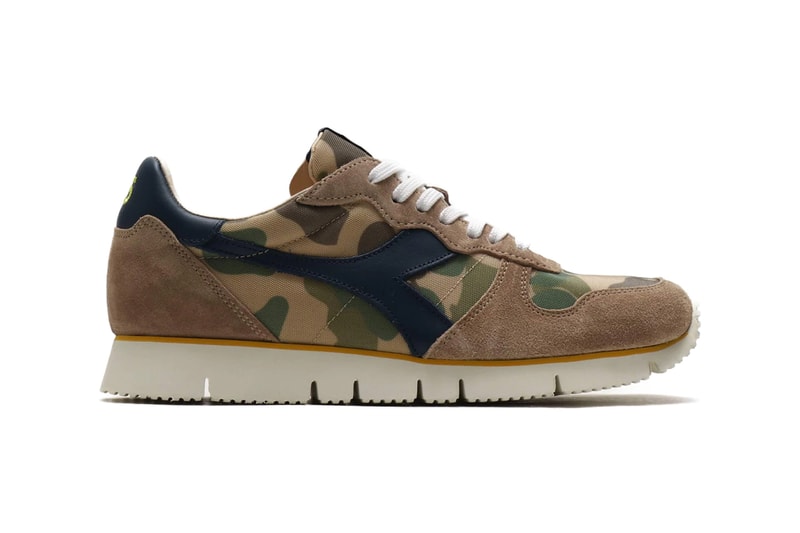 diadora camaro camo camouflage colorway spring 2019 mcnairy silver mink sneaker release 