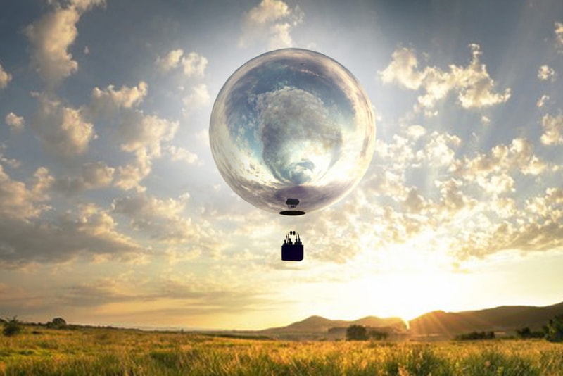 doug aitken new horizon mirrored balloon trustees of reservations sculptures artworks installations 