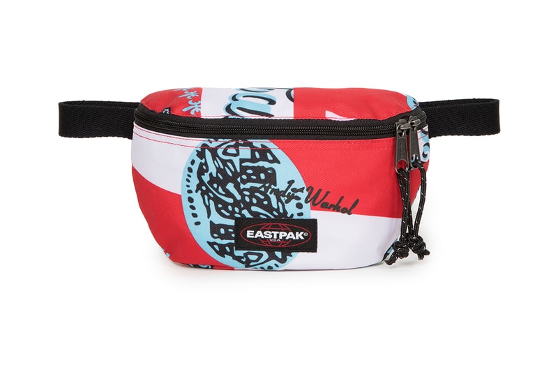 Eastpak Andy Warhol Capsule Collection SS19 Spring Summer 2019 Bags Accessories Branded Printed Colored Campbell's Soup Can 1965 backpack waist bag duffle wheeled luggage