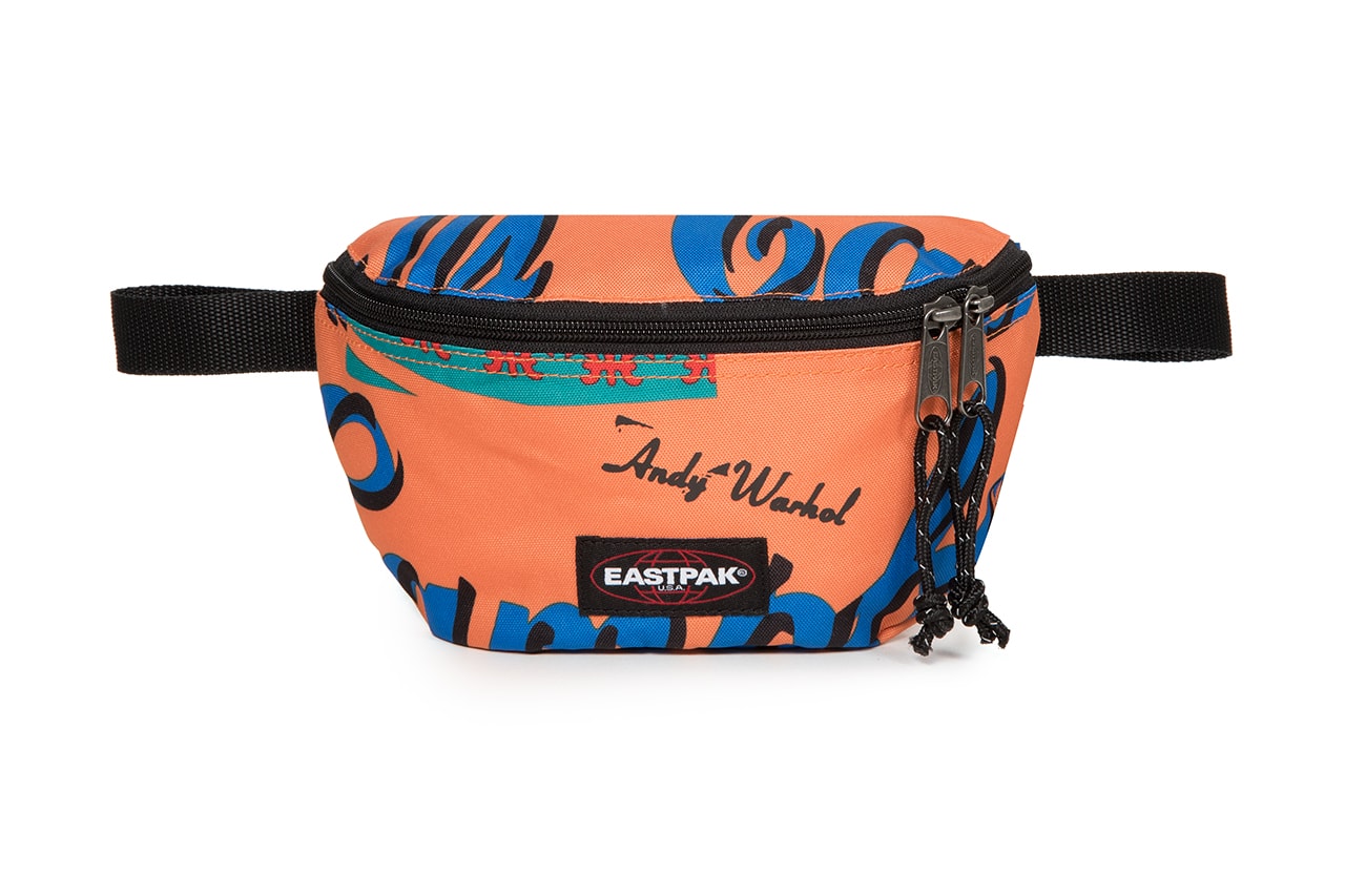 Eastpak Andy Warhol Capsule Collection SS19 Spring Summer 2019 Bags Accessories Branded Printed Colored Campbell's Soup Can 1965 backpack waist bag duffle wheeled luggage