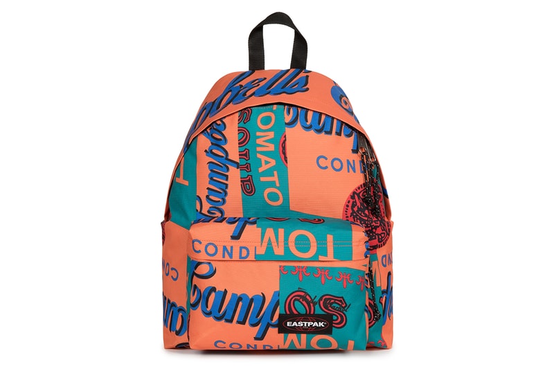 Eastpak Andy Warhol Capsule Collection SS19 Spring Summer 2019 Bags Accessories Branded Printed Colored Campbell's Soup Can 1965 backpack waist bag duffle wheeled luggage