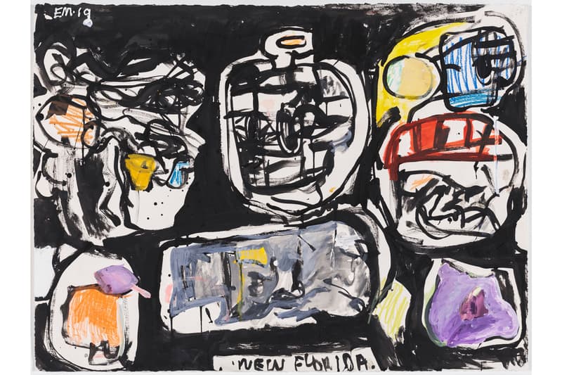 eddie martinez blockhead stacks exhibition perrotin hong kong artworks paintings