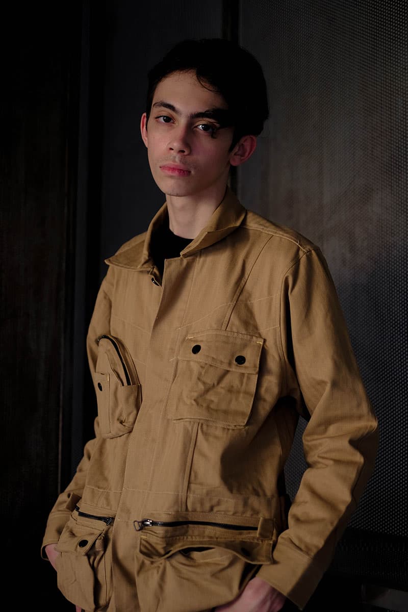 Elhaus SS19 "Gentle Metal" Editorial Lookbook indonesian brand Sherdynan Sulthan (@sherdysher) kimono menswear street fashion utilitarian military 3L fabrics