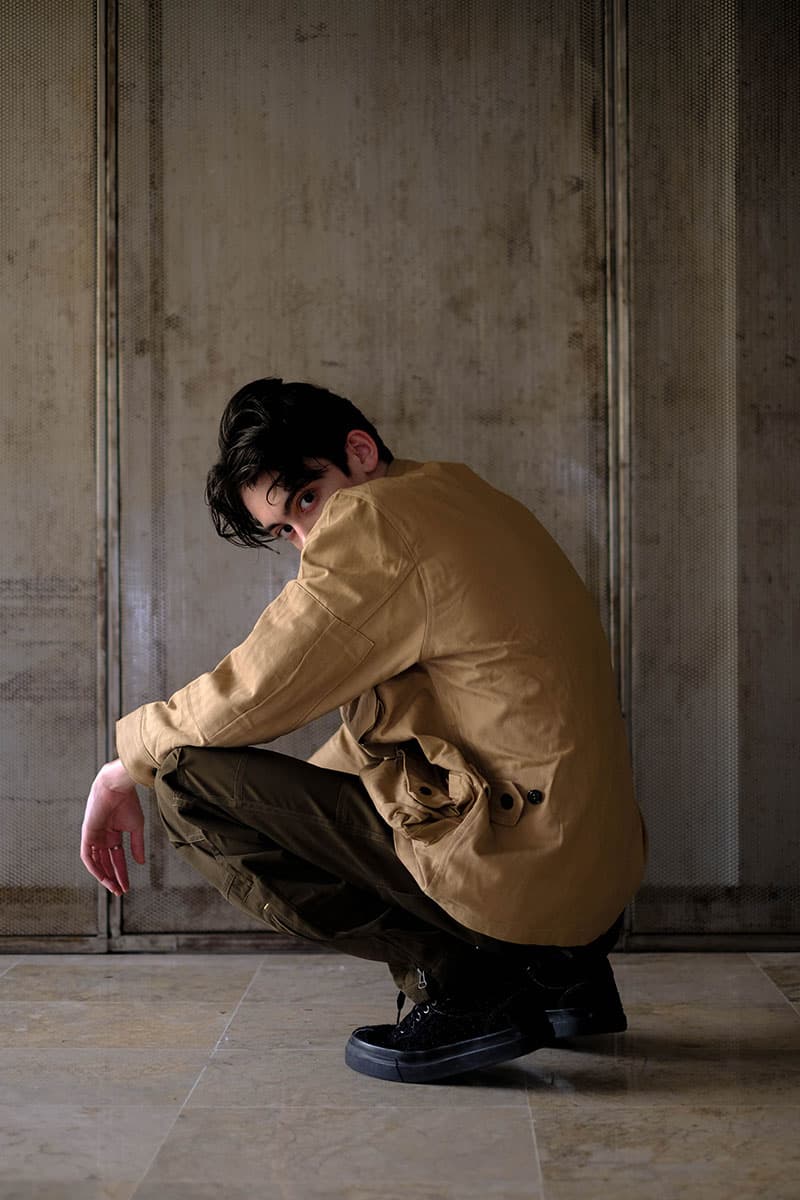 Elhaus SS19 "Gentle Metal" Editorial Lookbook indonesian brand Sherdynan Sulthan (@sherdysher) kimono menswear street fashion utilitarian military 3L fabrics