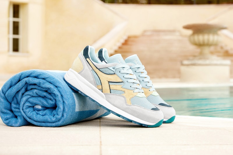 diadora end clothig n9002 n 9002 lido sneaker mediterranean blue colorway release 