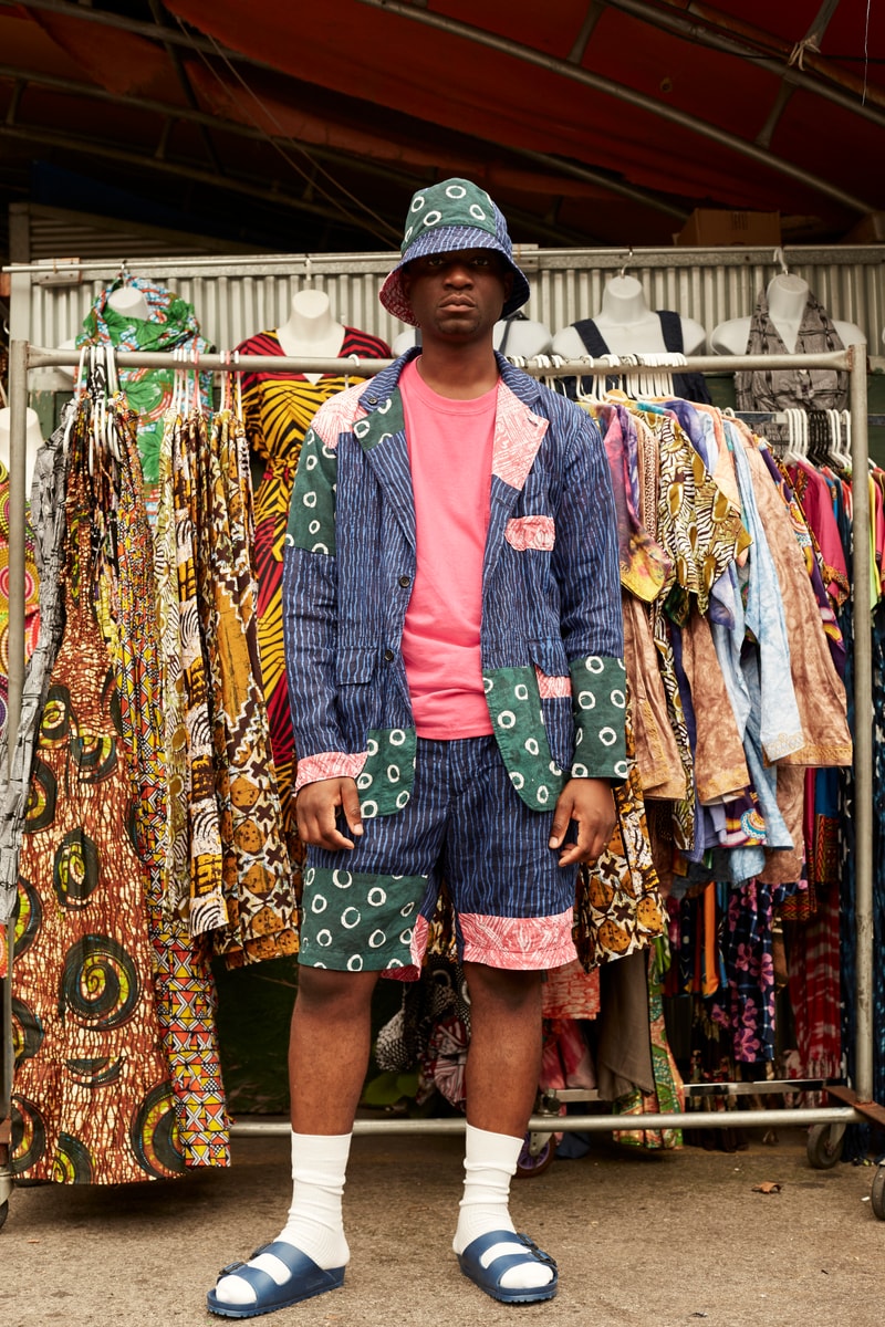 Engineered Garments x Post-Imperial Spring Summer 2019 SS19 Collaboration Collection Drop Release Information Lookbook Malcolm Shabazz Market Harlem New York Nigerian American Menswear Nepenthes Tokyo