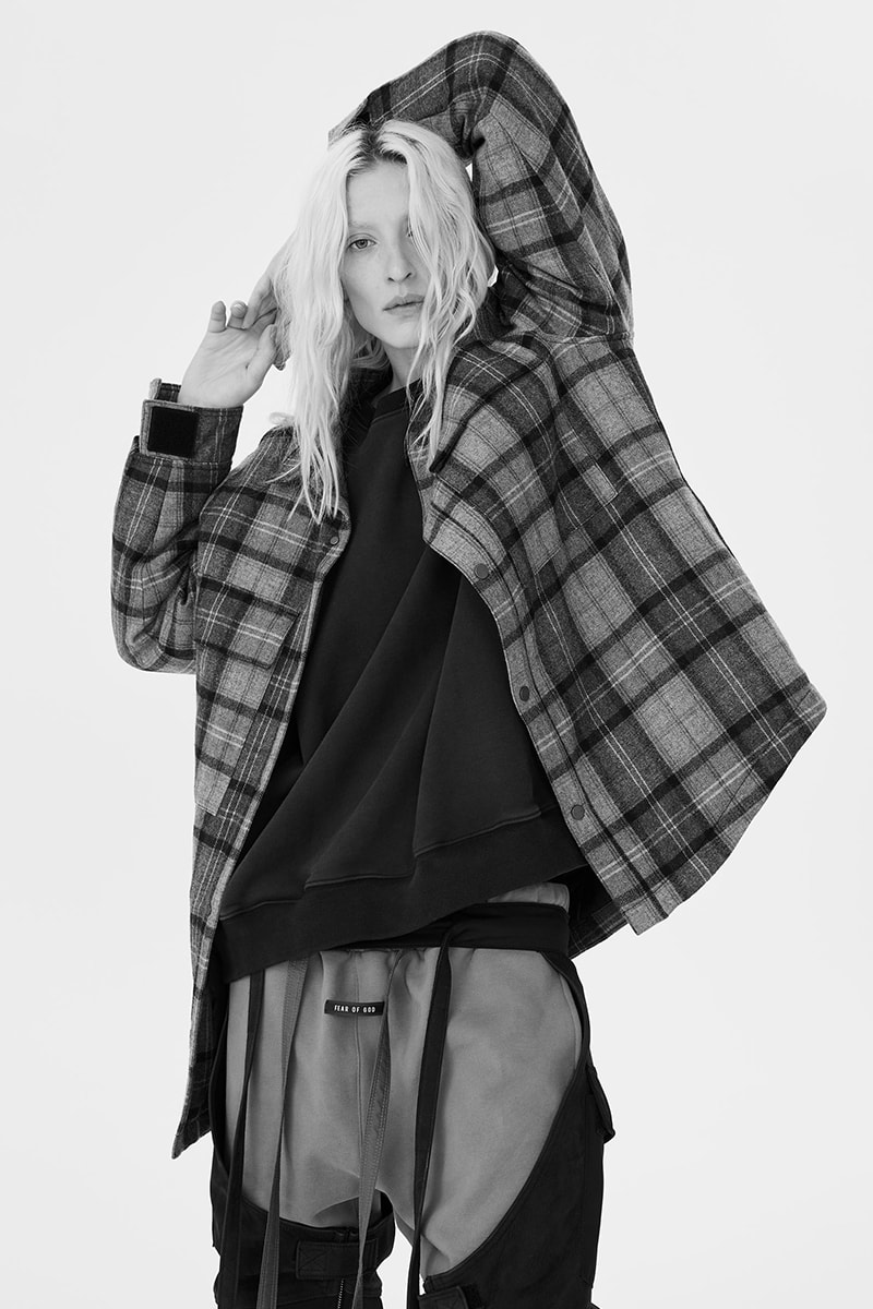 Fear Of God Spring/Summer 2019 Collection SIXTH Collection Jerry Lorenzo Kanye West streetwear plaid flannel duck jacket 