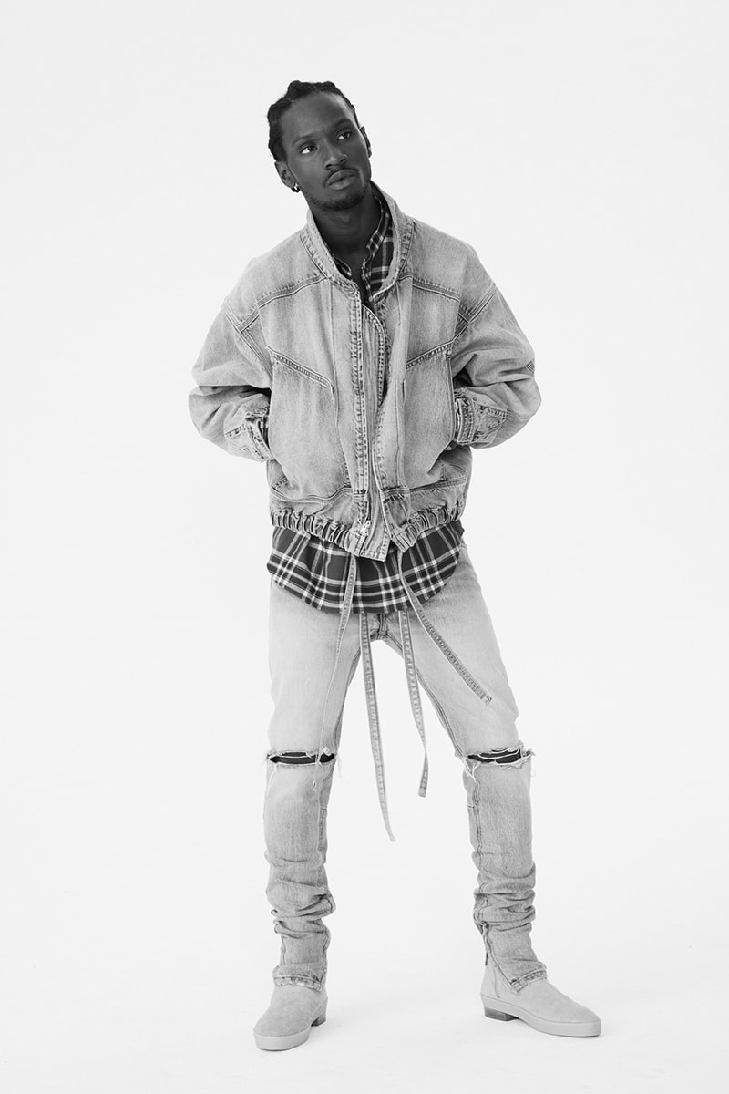 Fear Of God Spring/Summer 2019 Collection SIXTH Collection Jerry Lorenzo Kanye West streetwear plaid flannel duck jacket 