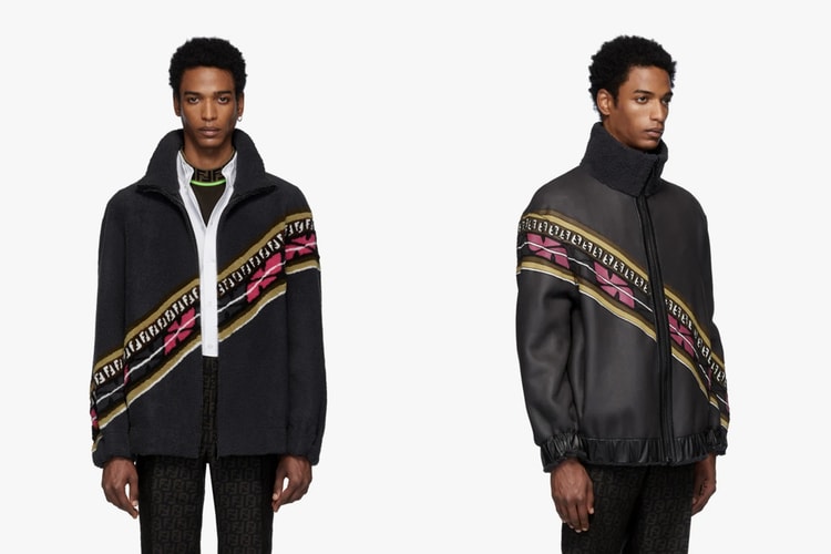 Fendi Unveils Hefty Reversible Shearling Jacket With Vibrant Strike-Throughs