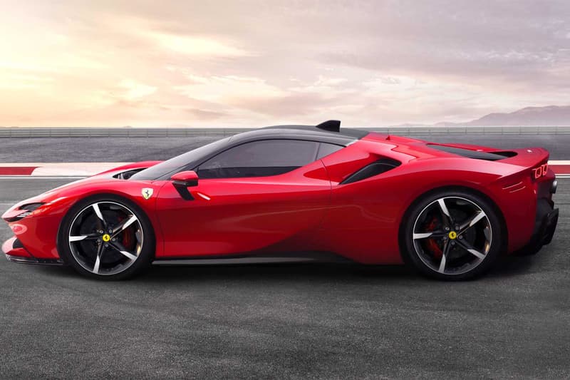 Ferrari Hybrid SF90 Stradale 986 Horsepower Info electric vehicle luxury sportscar racing motorsports speed italy design prancing horse supercar