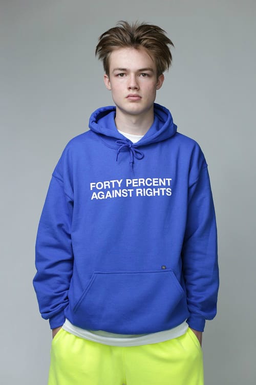 orange playstation hoodie