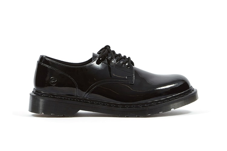 A Closer Look at fragment design's Dr. Martens Patent Hollingborn Derby