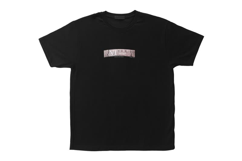 fragment design GOD SELECTION XXX 6th Anniversary Capsule Sixth Hiroshi Fujiwara T shirt 