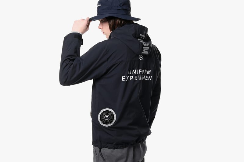 fragment design and uniform experiment Reveal Fan-Cooled Parka