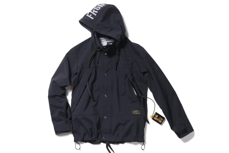 fragment design uniform experiment Burtle Air Fan Cooling Parka