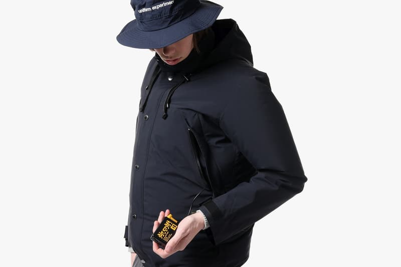 fragment design uniform experiment Burtle Air Fan Cooling Parka