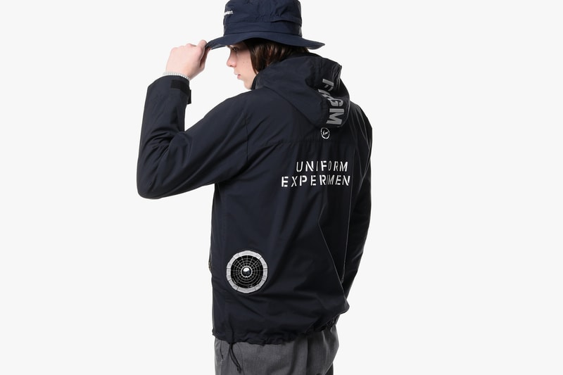 fragment design uniform experiment Burtle Air Fan Cooling Parka 