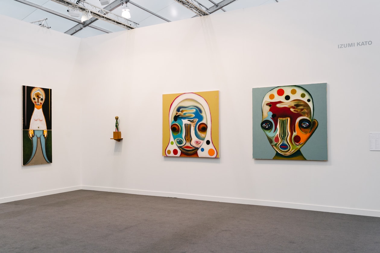 frieze new york best booths salon 94 perrotin gagosian white cube kaikai kiki takashi murakami tom sachs