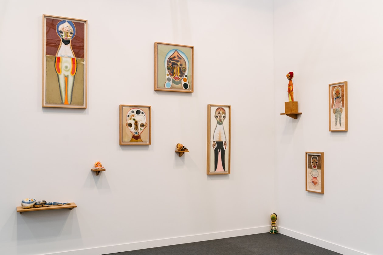 frieze new york best booths salon 94 perrotin gagosian white cube kaikai kiki takashi murakami tom sachs