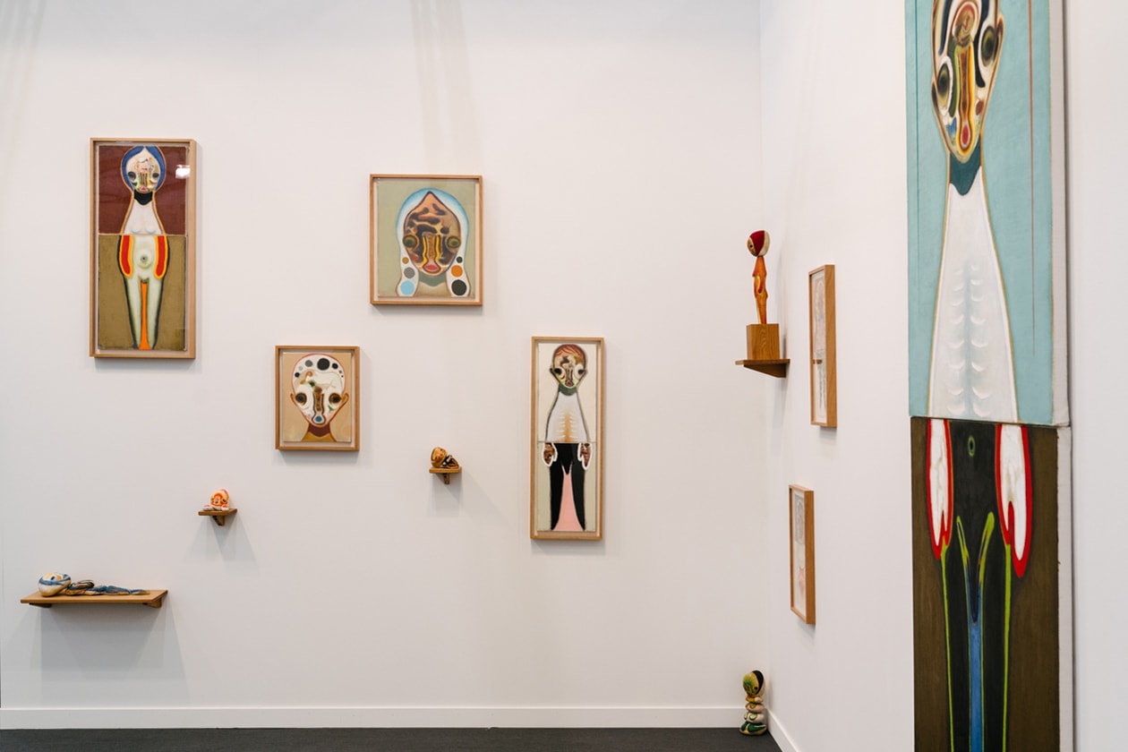 frieze new york best booths salon 94 perrotin gagosian white cube kaikai kiki takashi murakami tom sachs