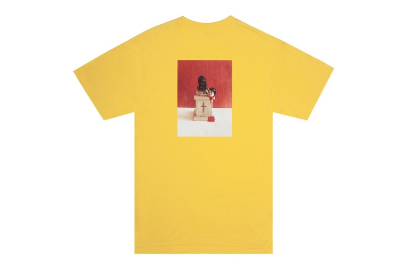 Fucking Awesome Hollywood Store Exclusives Opening Long Sleeve T-shirt Red White Prey Bleach Dip Streetwear Graphic Printed Sweatshirt