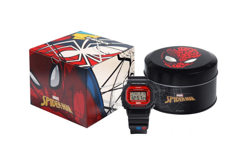 G-Shock Marvel Avengers Collection Release watches timepiece custom art comics cinematic universe studios endgame infinity war tony stark steve rogers captain america iron man spider man