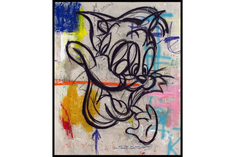 george morton clark same tomorrow as yesterday exhibition paintings artworks pop art gin huang gallery 